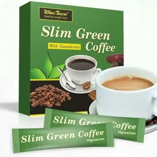 wins town slim green coffee